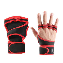 Guantes de Pesas CoreForge™ – Ajustables y Resistentes con Soporte de Muñeca y Palma