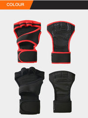 Guantes de Pesas CoreForge™ – Ajustables y Resistentes con Soporte de Muñeca y Palma