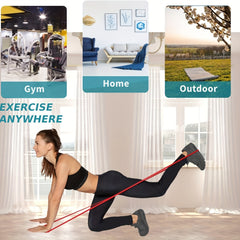 Set de 4 Bandas de Resistencia CoreForge™ – Entrenamiento de Fuerza y Asistencia para Dominadas