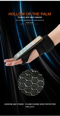 Guantes de Pesas CoreForge™ – Ajustables y Resistentes con Soporte de Muñeca y Palma