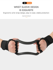 Guantes de Pesas CoreForge™ – Ajustables y Resistentes con Soporte de Muñeca y Palma