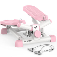 Mini Stepper CoreForge™ – Cardio en Casa con Bandas de Resistencia y Movimiento Twist