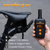 Bomba Eléctrica Portátil para Bicicleta — 100PSI, Carga USB-C