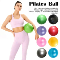 Pelota de Pilates CoreForge™ 25 cm – Entrena Core, Equilibrio y Tonificación en Casa