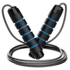 Comba de Saltar CoreForge™ – Cable de Acero con Rodamiento 360° y Mango Antideslizante