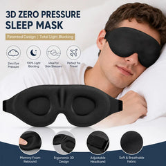 Antifaz 3D para dormir de espuma viscoelástica