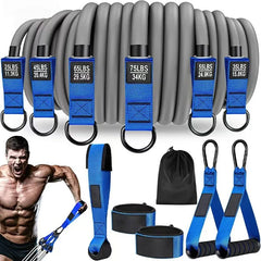 Banda de Resistencia CoreForge™ con Asas – Entrenamiento Completo para Fuerza y Tonificación