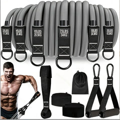 Banda de Resistencia CoreForge™ con Asas – Entrenamiento Completo para Fuerza y Tonificación