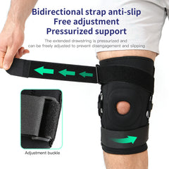 Rodillera Deportiva CoreForge | Soporte con Placa y Silicona Antideslizante