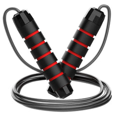 Comba de Saltar CoreForge™ – Cable de Acero con Rodamiento 360° y Mango Antideslizante