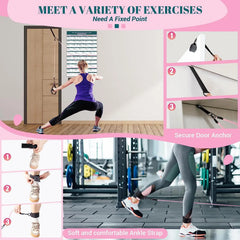Kit Barra Fitness CoreForge™ – Gimnasio Portátil para Fuerza, Core y Tonificación