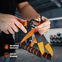 Banda de Resistencia CoreForge™ con Asas – Entrenamiento Completo para Fuerza y Tonificación