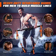 CoreForge™ Home Gym Kit – Gimnasio Portátil para Fuerza, Core y Tonificación