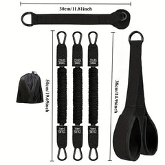 Cinturón de Resistencia CoreForge™ – Entrenamiento de Fuerza y Asistencia en Casa