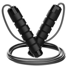 Comba de Saltar CoreForge™ – Cable de Acero con Rodamiento 360° y Mango Antideslizante