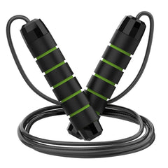 Comba de Saltar CoreForge™ – Cable de Acero con Rodamiento 360° y Mango Antideslizante