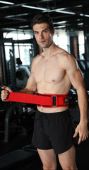 Cinturón Lumbar CoreForge™ – Soporte y Protección para Entrenamiento en Casa
