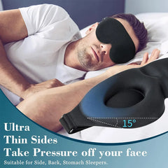 Antifaz 3D para dormir de espuma viscoelástica