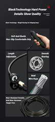 Comba de Saltar CoreForge™ – Cable de Acero con Rodamiento 360° y Mango Antideslizante