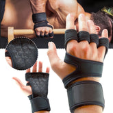 Guantes de Pesas CoreForge™ – Ajustables y Resistentes con Soporte de Muñeca y Palma