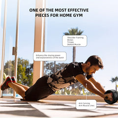 Rueda Abdominal CoreForge™ – Entrenamiento de Core Silencioso, Estable y Profesional