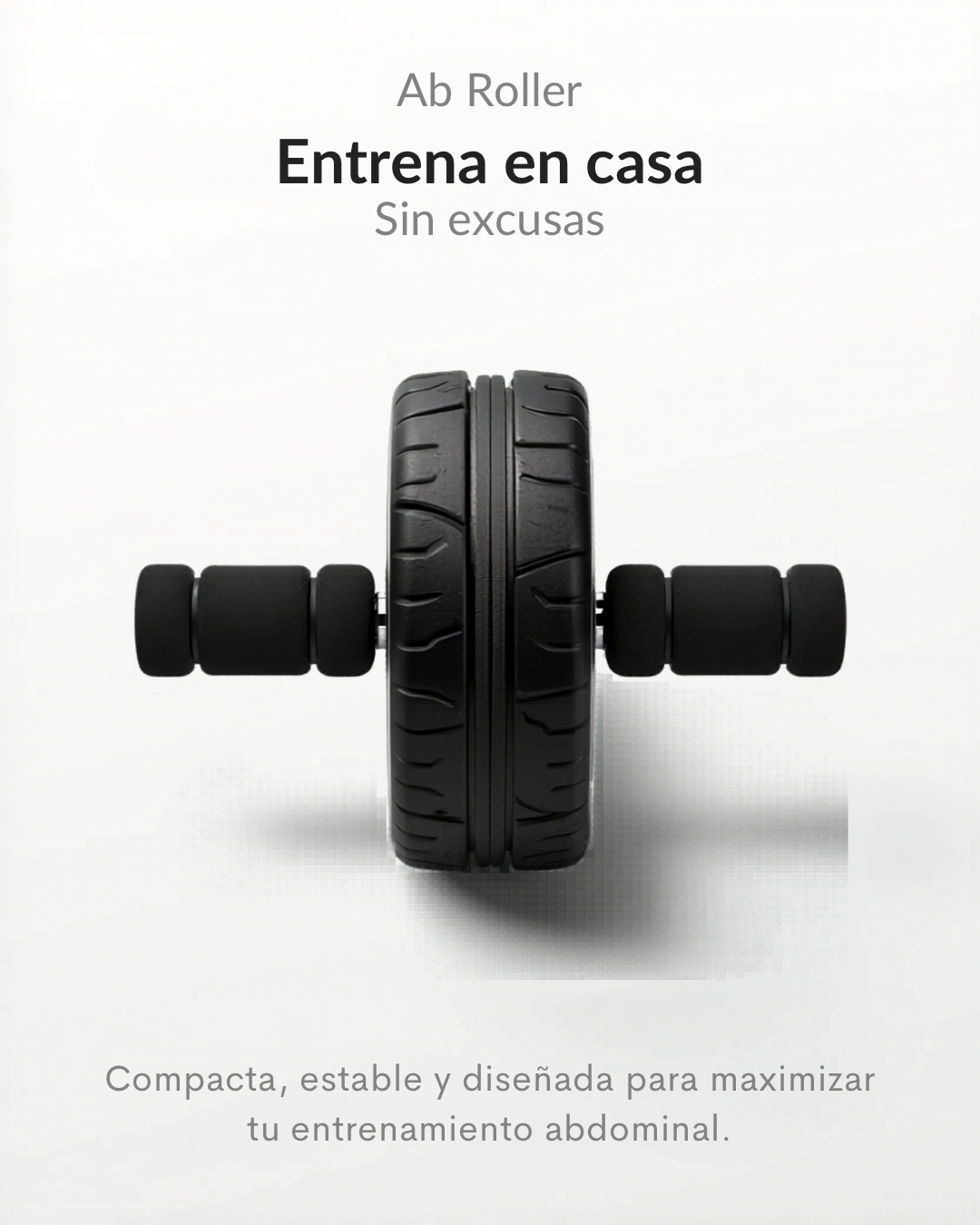 CoreForge™ Ab Roller Pro – Entrenamiento de Core Silencioso, Estable y Profesional