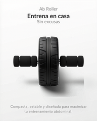 CoreForge™ Ab Roller Pro – Entrenamiento de Core Silencioso, Estable y Profesional