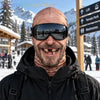 Embroidered Face Ski Mask
