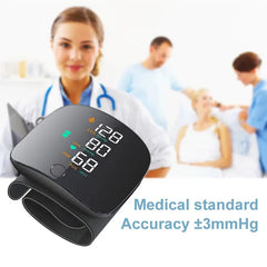 Tensiómetro de Muñeca Digital — Medición Precisa de Presión Arterial y Pulso