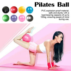 Pelota de Pilates CoreForge™ 25 cm – Entrena Core, Equilibrio y Tonificación en Casa
