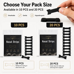 10 Pcs Black Nose Strips