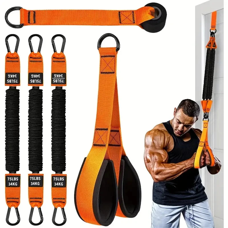 Cinturón de Resistencia CoreForge™ – Entrenamiento de Fuerza y Asistencia en Casa