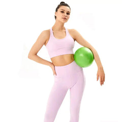 Pelota de Pilates CoreForge™ 25 cm – Entrena Core, Equilibrio y Tonificación en Casa