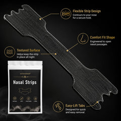 10 Pcs Black Nose Strips