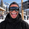 Embroidered Face Ski Mask