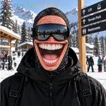 Embroidered Face Ski Mask